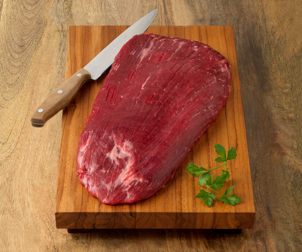 Fresh Natural Beef on a cutting board